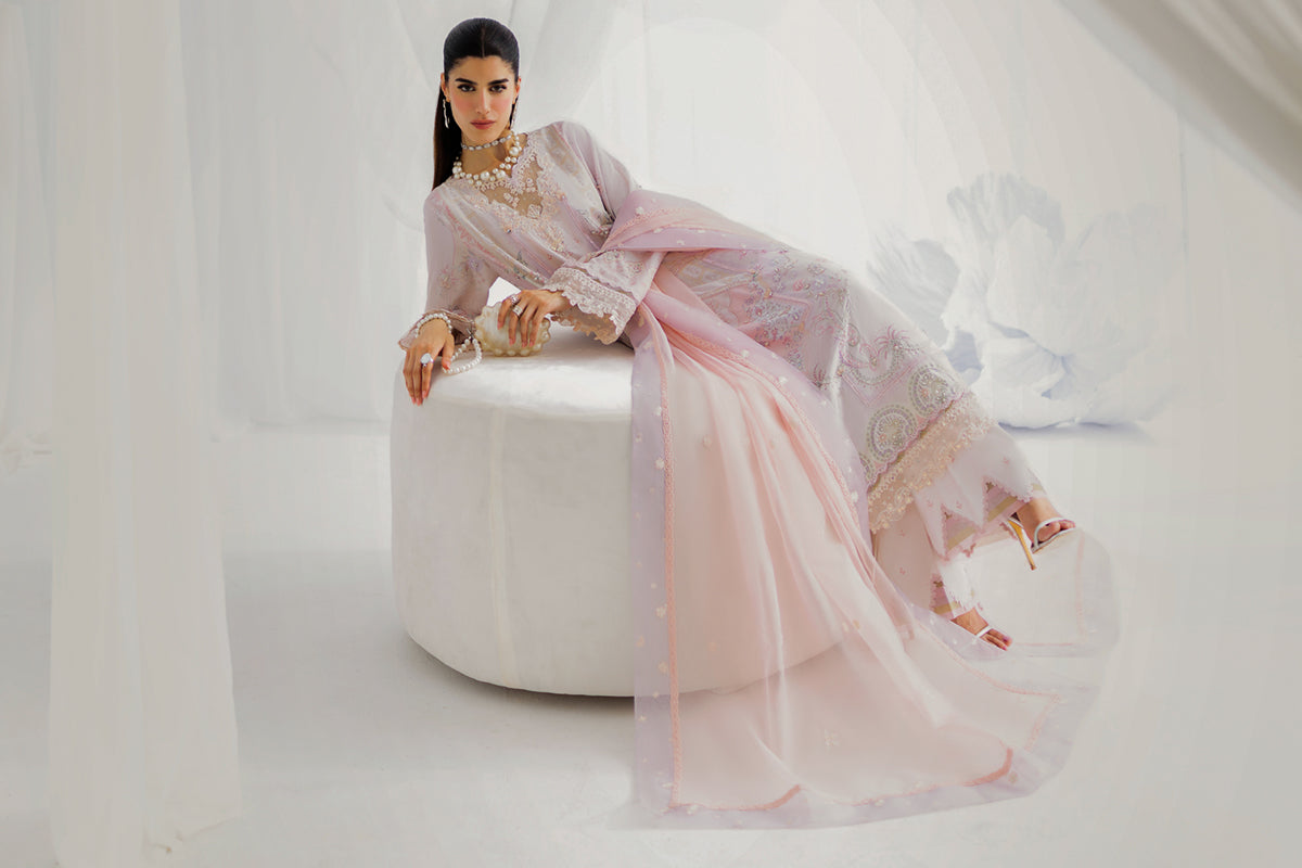 Qalamkar Lux Silk 2025 LK 04 | MARLENE