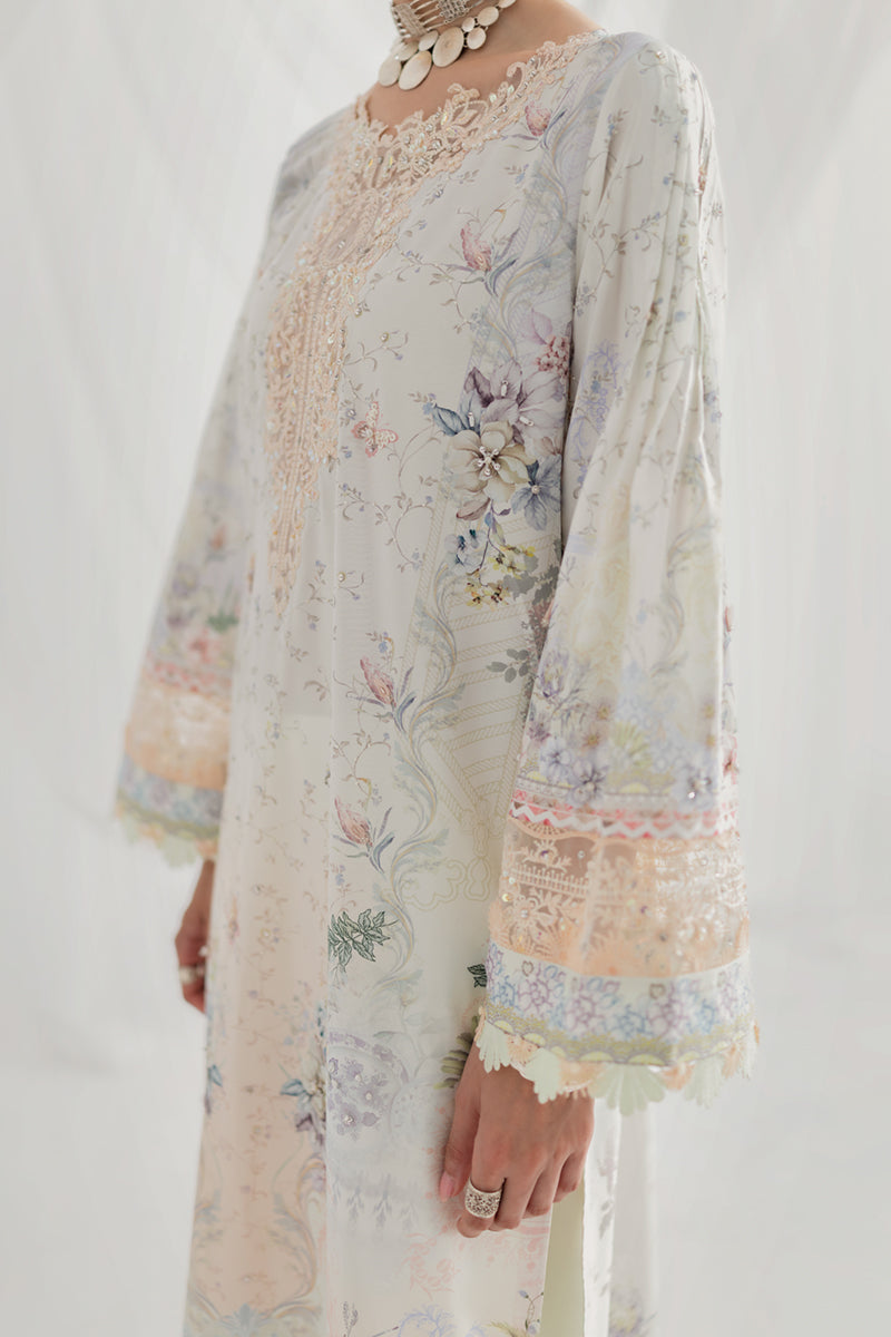 Qalamkar Lux Silk 2025 LK 02 | ROISIN