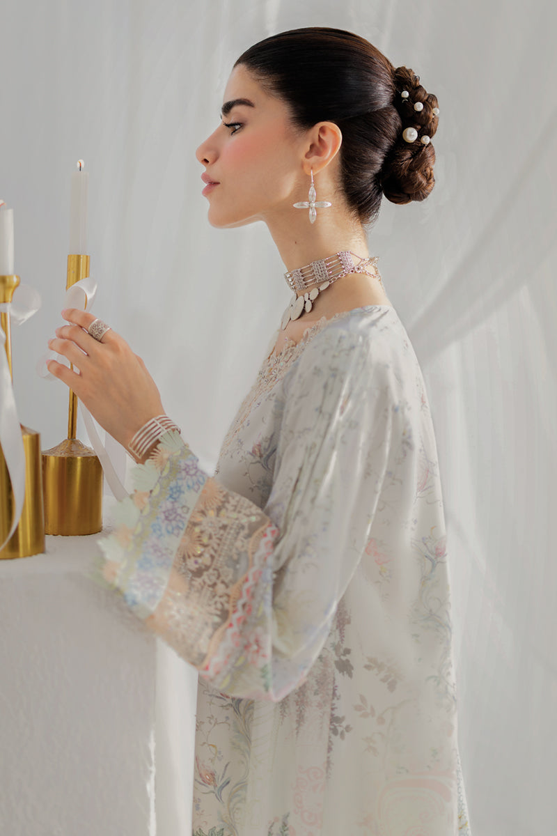 Qalamkar Lux Silk 2025 LK 02 | ROISIN