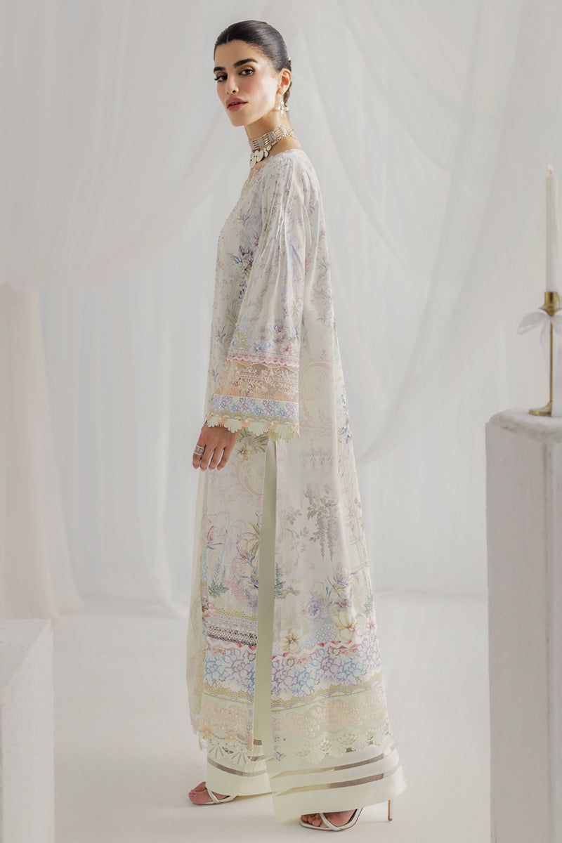 Qalamkar Lux Silk 2025 LK 02 | ROISIN