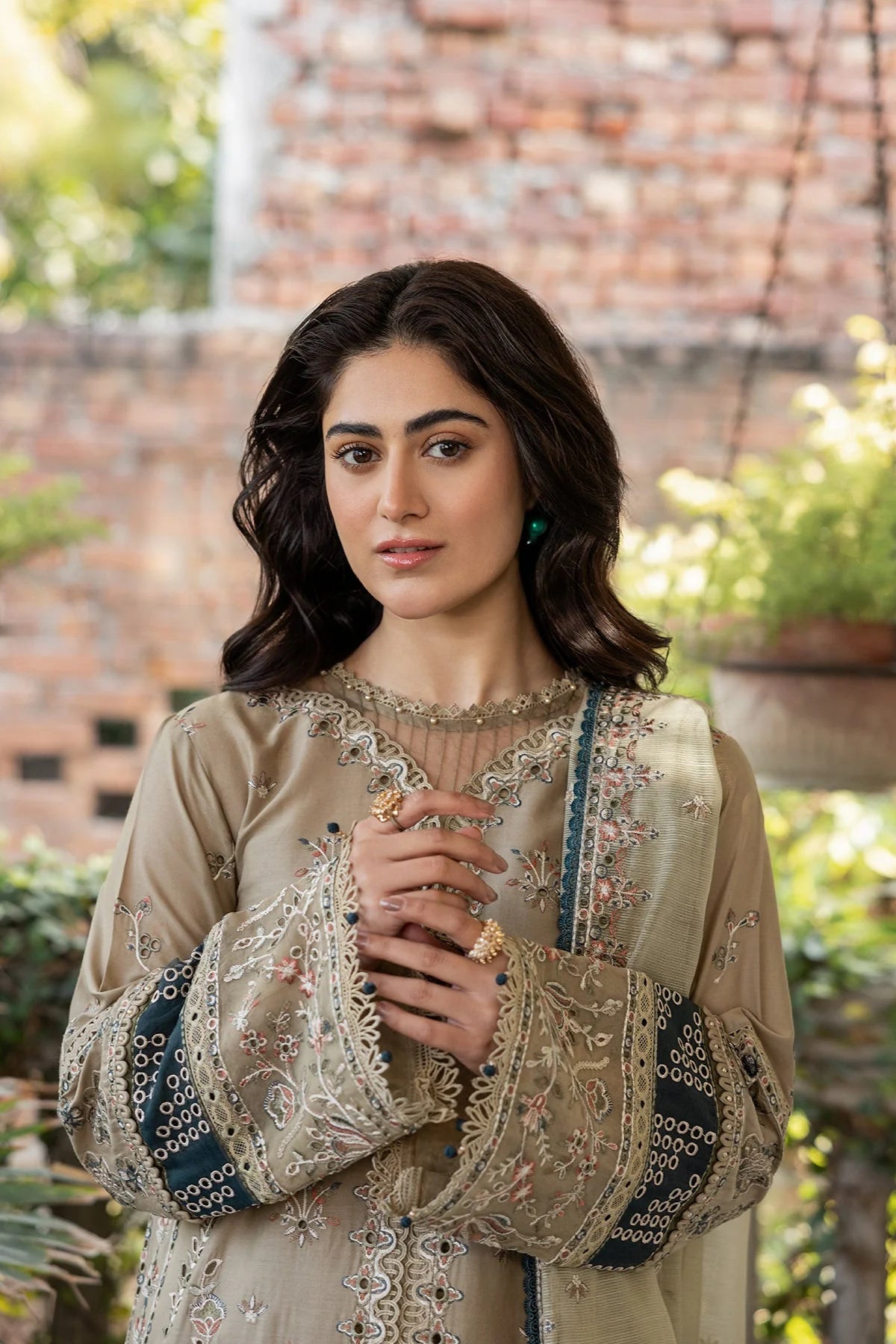 Farasha Bahar Embroidered Lawn Collection 2024 | Whimsical Sage