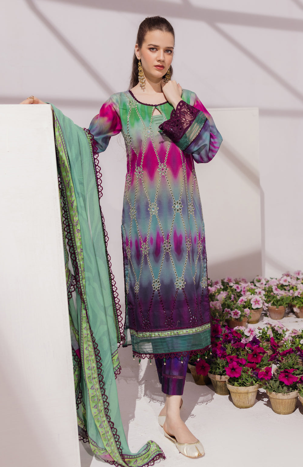 AL Zohaib Sunshine Bloom Printkari Lawn Collection 2024 | 8