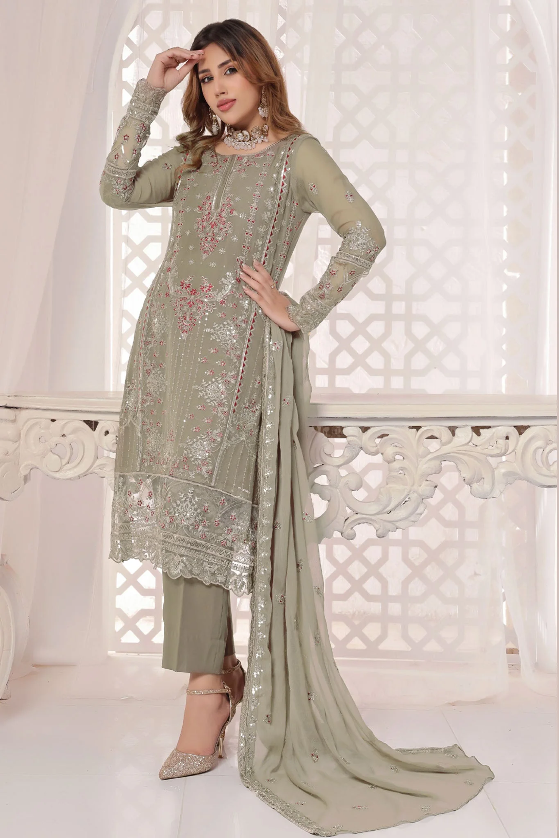 Soghat Creation chiffon | Myra Design 07