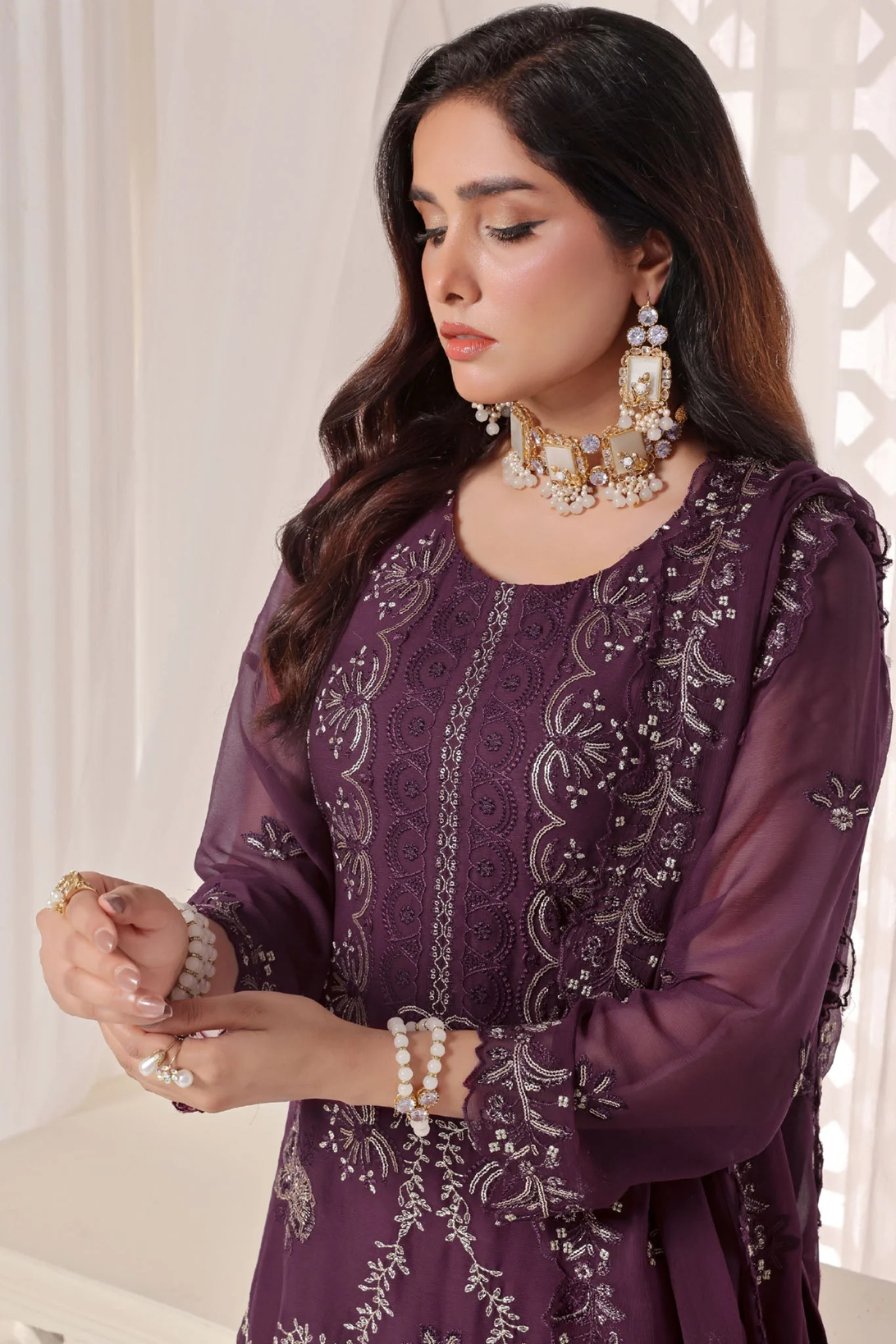 Soghat Creation chiffon | Myra Design 08