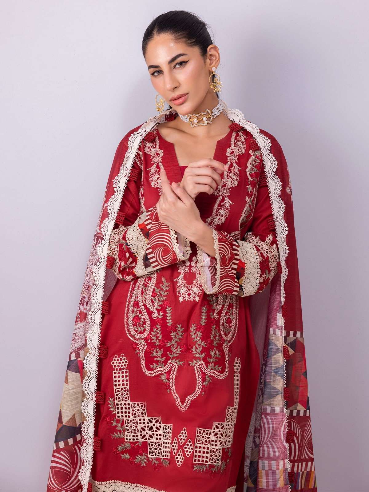 ELAF Embroidered ROSALIE ESC-08B
