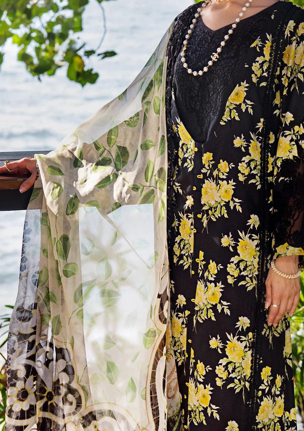 Elaf Signature Embroidered Lawn Collection 2024 | Eclipsed Dream | 6A