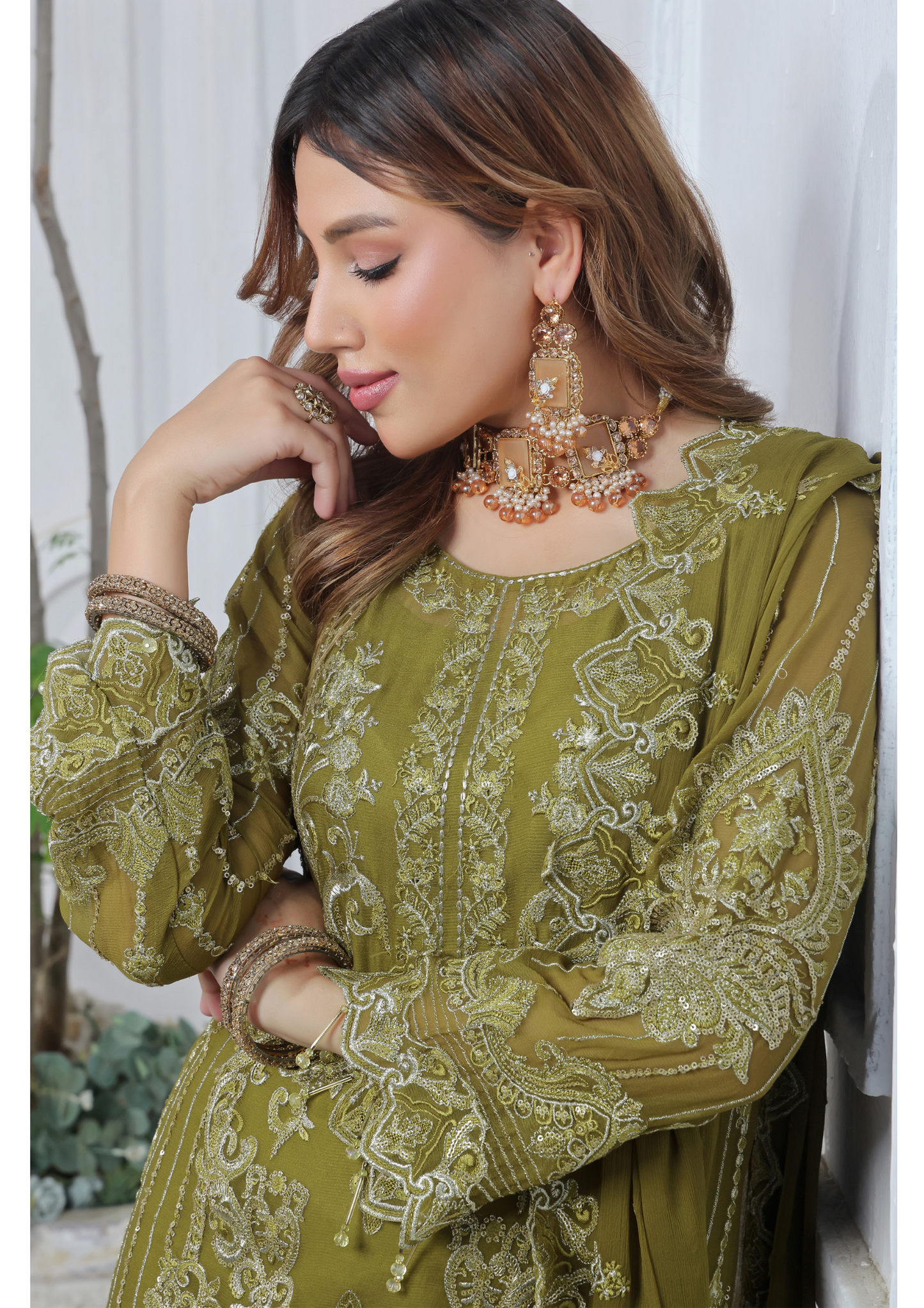 Soghat Creation chiffon | Florum Design 07