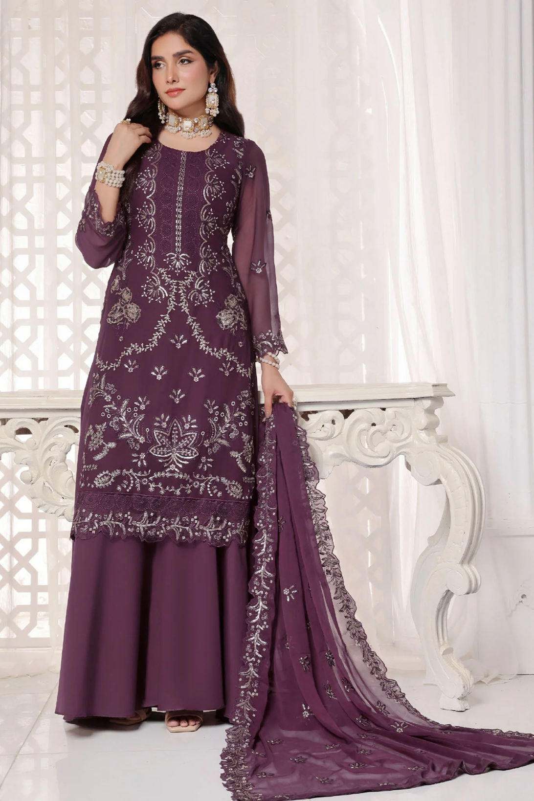 Soghat Creation chiffon | Myra Design 08