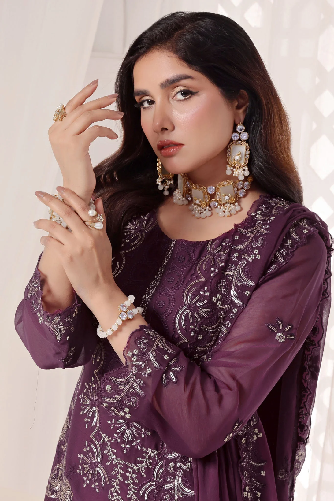 Soghat Creation chiffon | Myra Design 08