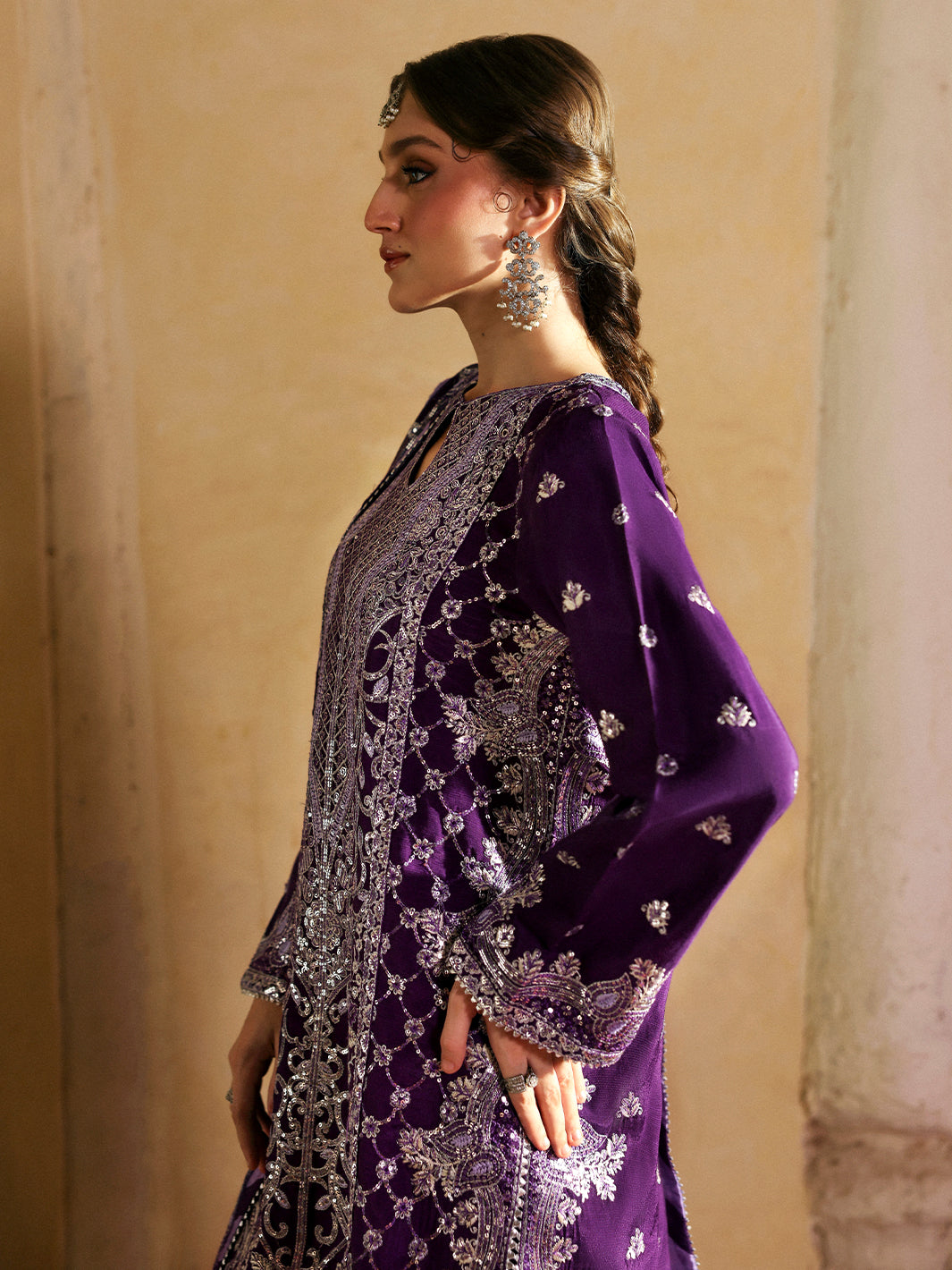 Mahnur Pakeezah Luxury Formal 2025 - Arusa | PK - 09