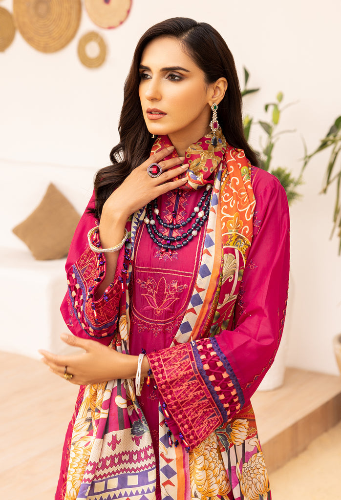 Adan's Libas Unstitched Lawn 2023 | Muzayyan