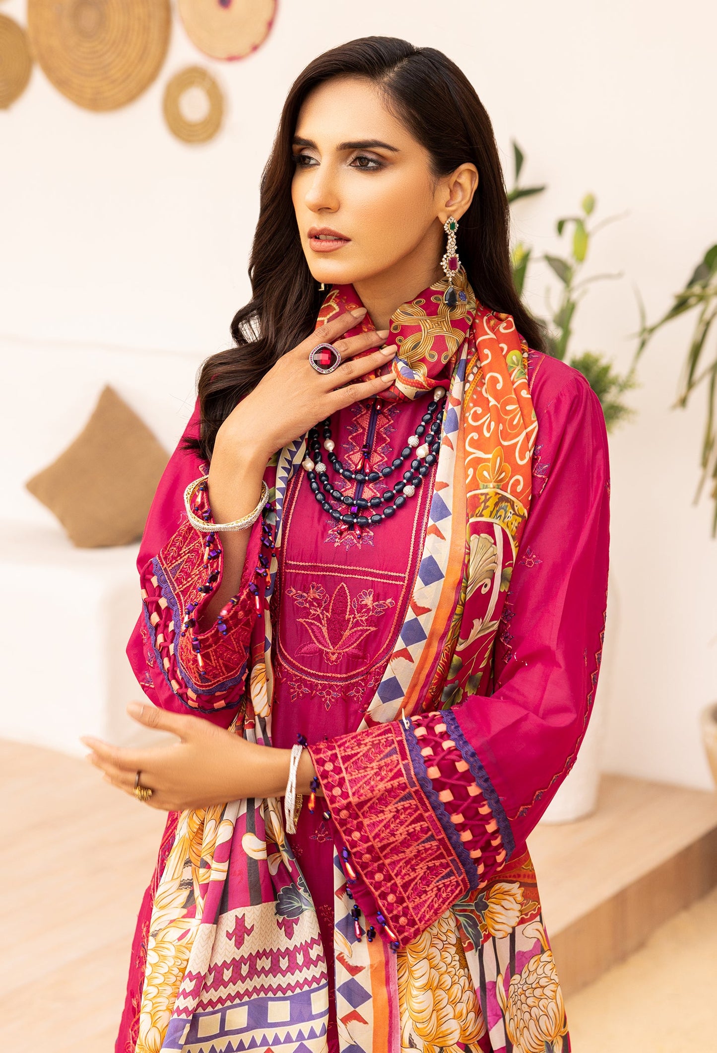 Adan's Libas Unstitched Lawn 2023 | Muzayyan