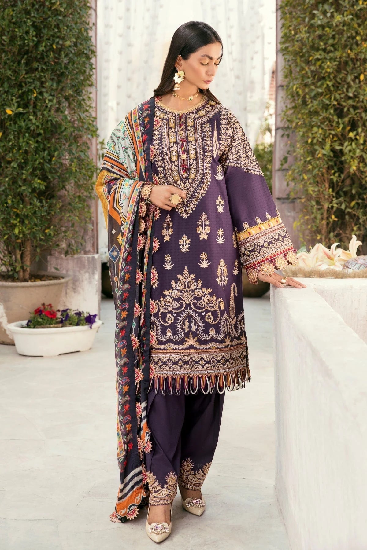 Baroque Eid Embroidered Lawn Collection 2022 | BQU