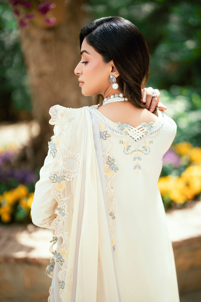 Qalamkar Luxury Lawn 2025 - 3pc Unstitched | Adeena