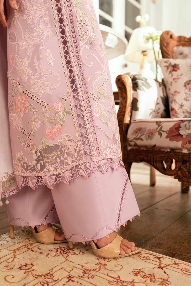 Qalamkar Luxury Lawn 2025 - 3pc Unstitched | Komal
