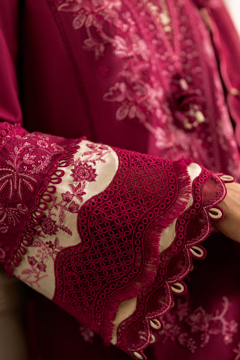 Qalamkar Luxury Lawn 2025 - 3pc Unstitched | Sameen