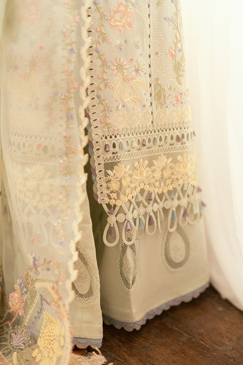 Qalamkar Luxury Lawn 2025 - 3pc Unstitched | Rimsha