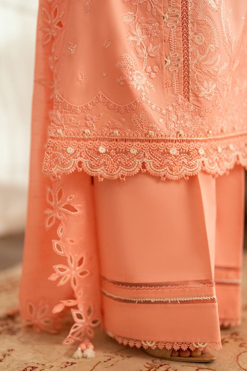 Qalamkar Luxury Lawn 2025 - 3pc Unstitched | Jafa