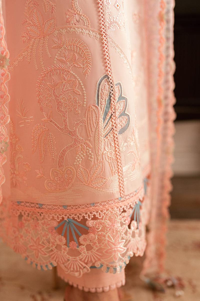 Qalamkar Luxury Lawn 2025 - 3pc Unstitched | Aleeza