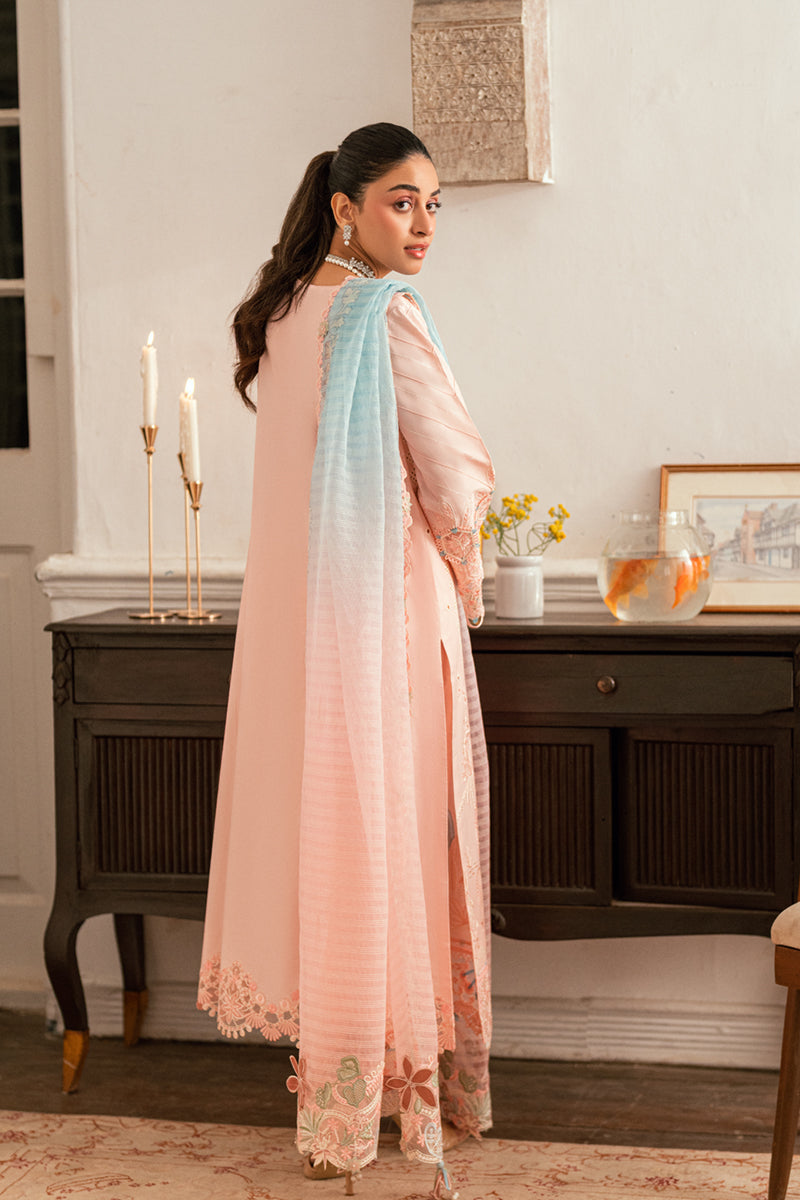 Qalamkar Luxury Lawn 2025 - 3pc Unstitched | Aleeza