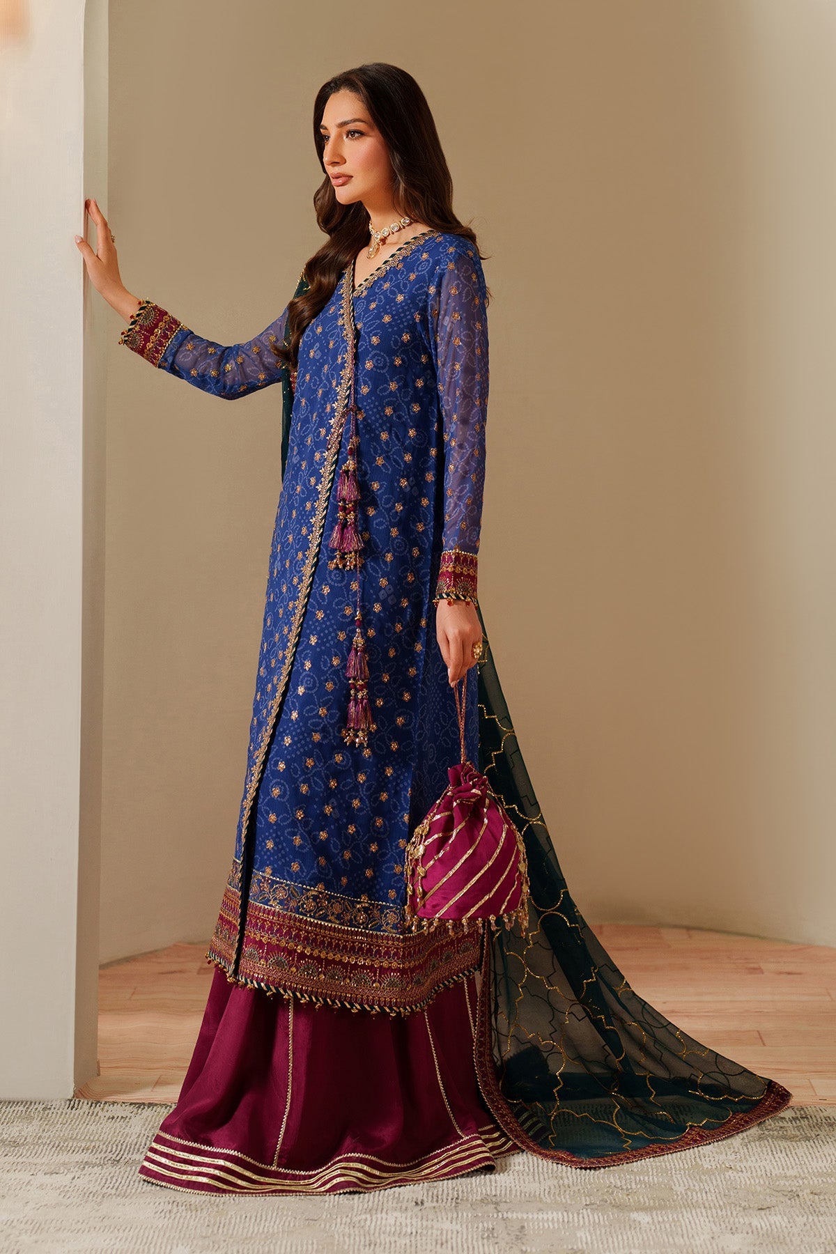 Alizeh Fleur Chiffon AF-CH-2198 | RAHSA