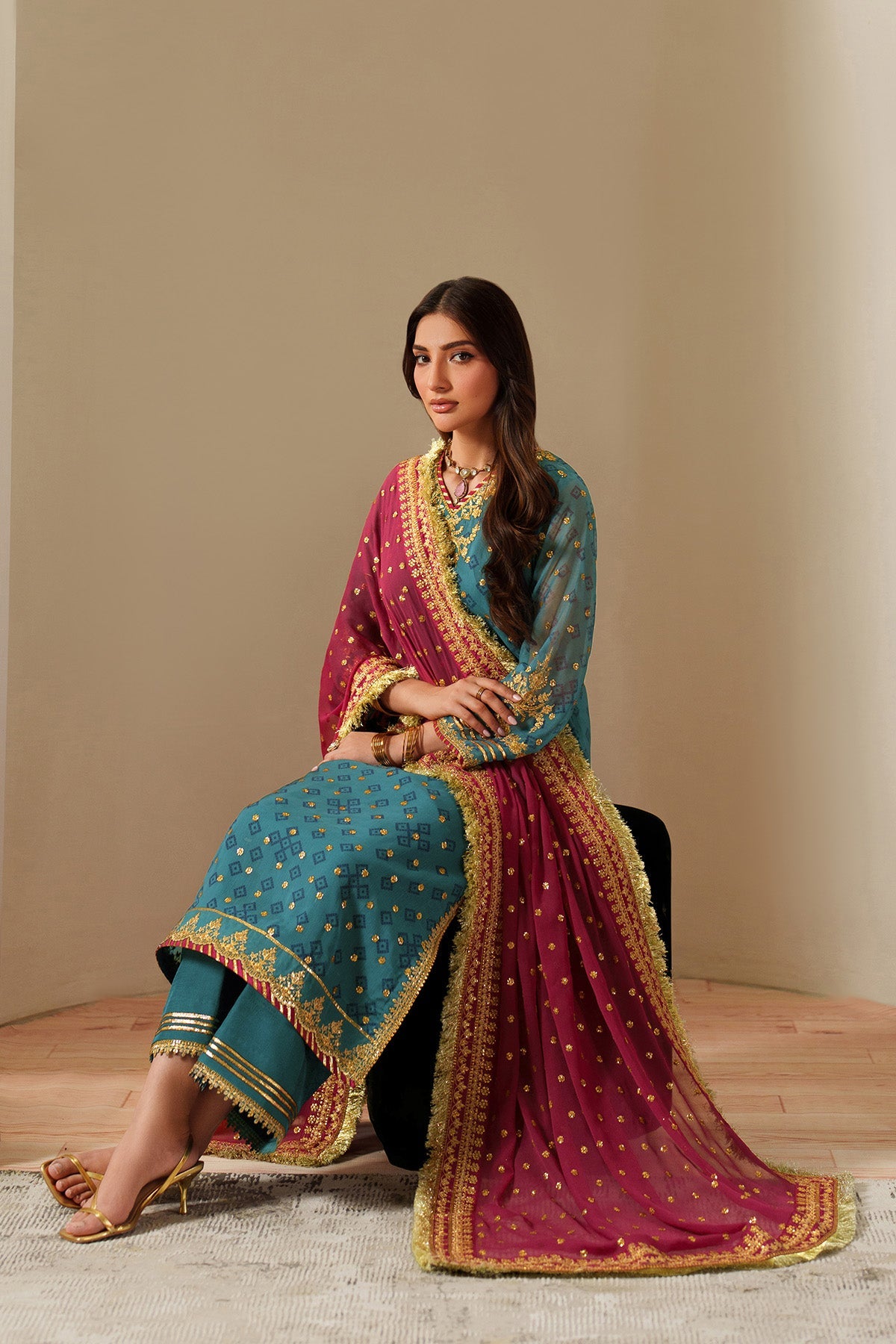 Alizeh Fleur Chiffon AF-CH-2192 | ELAIRA