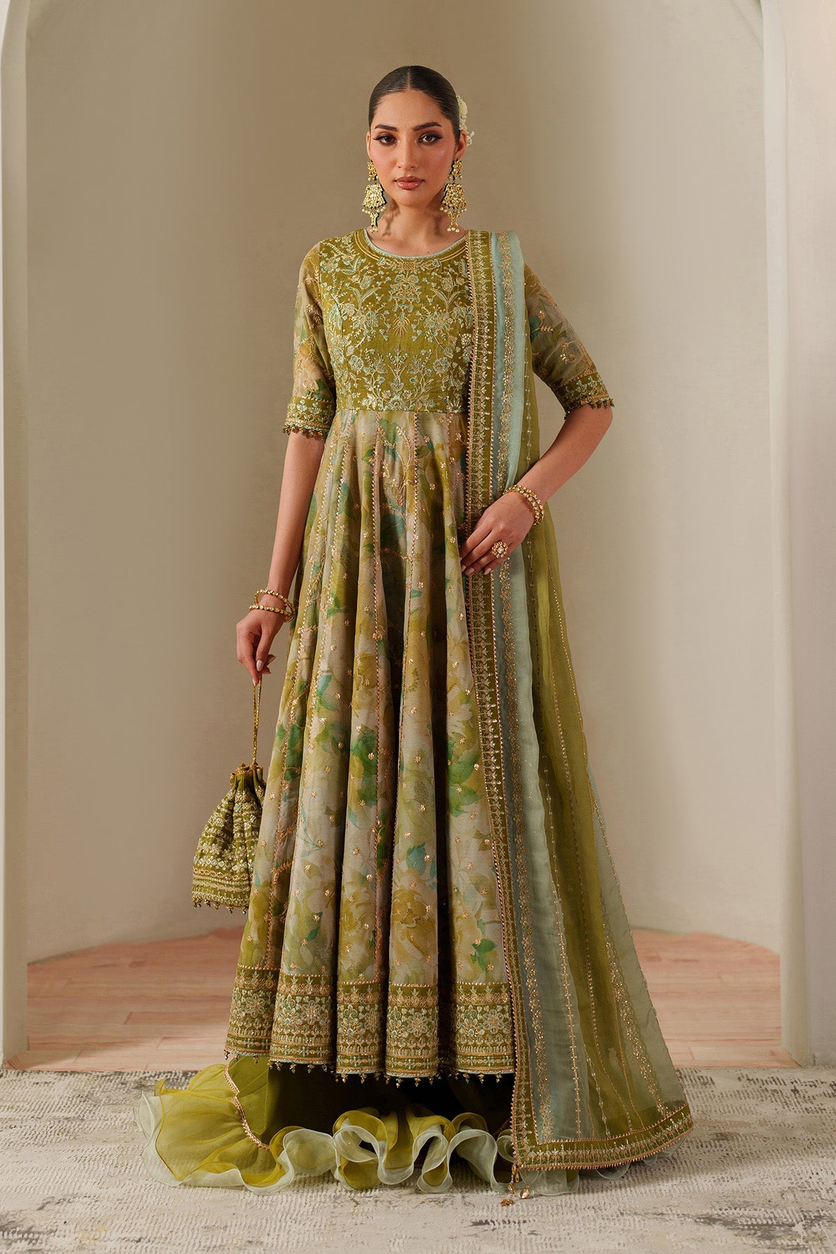 Alizeh Fleur Chiffon AF-CH-2195 | RENEE