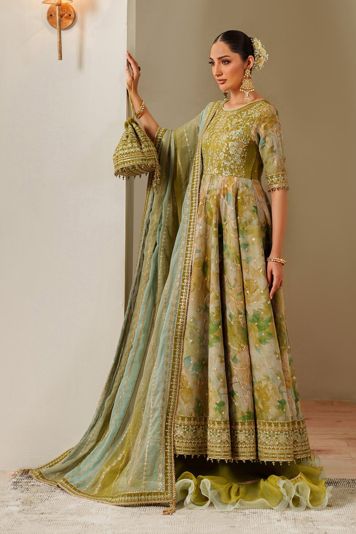 Alizeh Fleur Chiffon AF-CH-2195 | RENEE