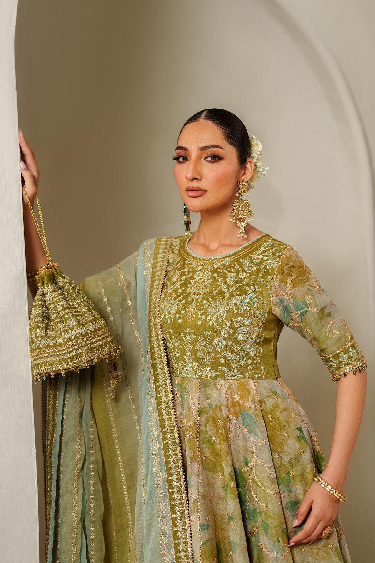 Alizeh Fleur Chiffon AF-CH-2195 | RENEE