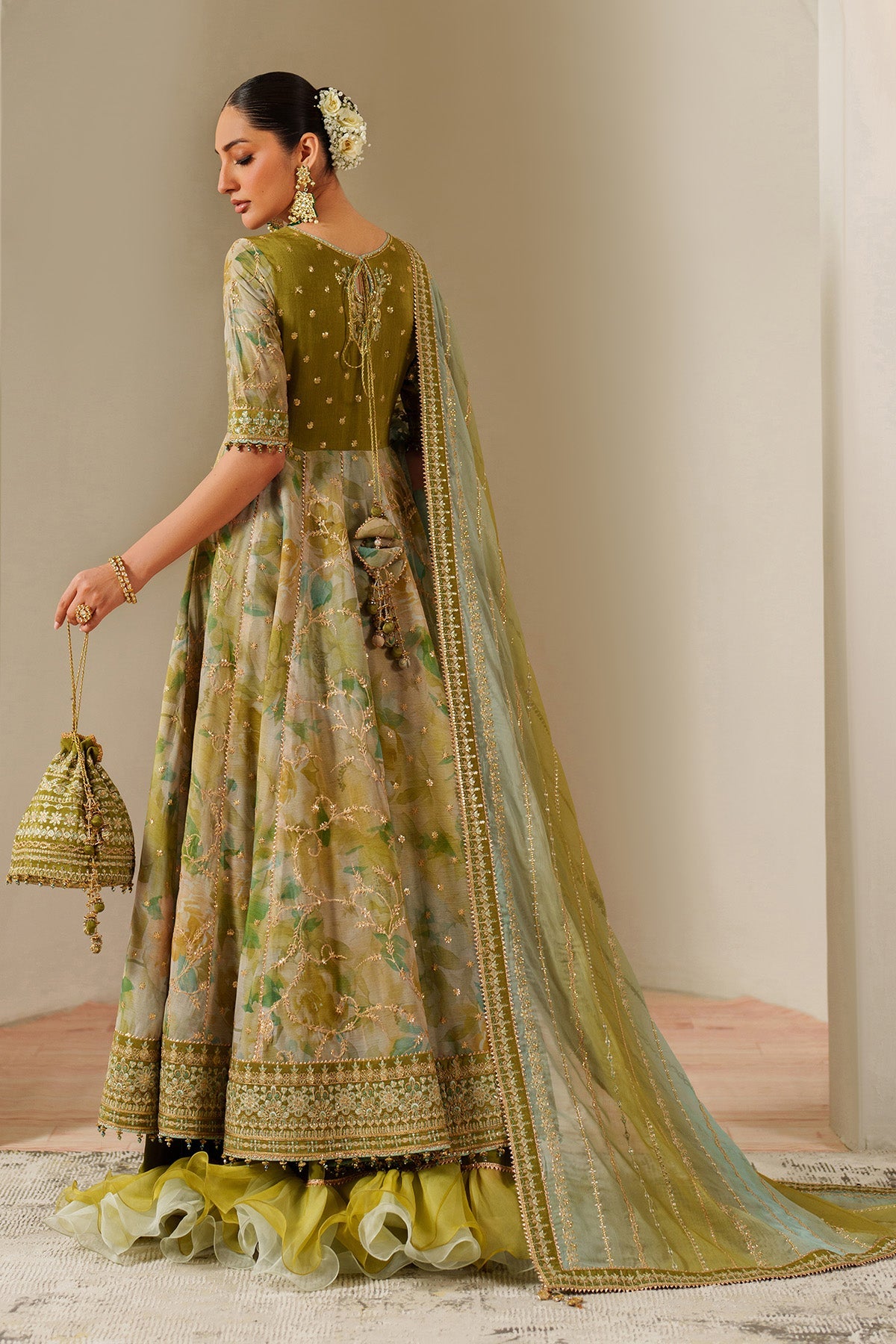 Alizeh Fleur Chiffon AF-CH-2195 | RENEE