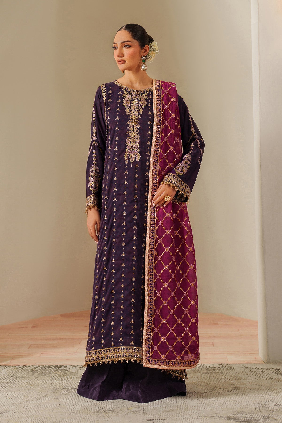 Alizeh Fleur Chiffon AF-CH-2196 | REYA