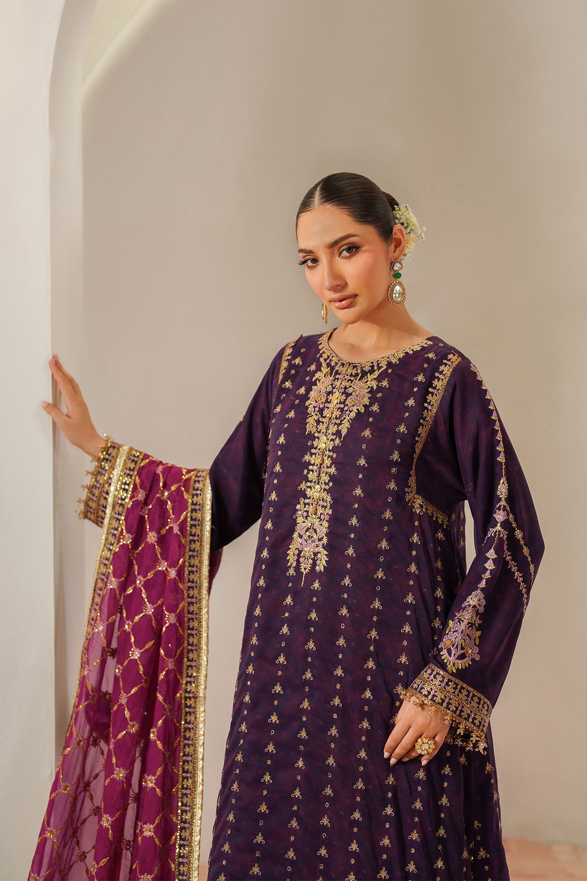 Alizeh Fleur Chiffon AF-CH-2196 | REYA