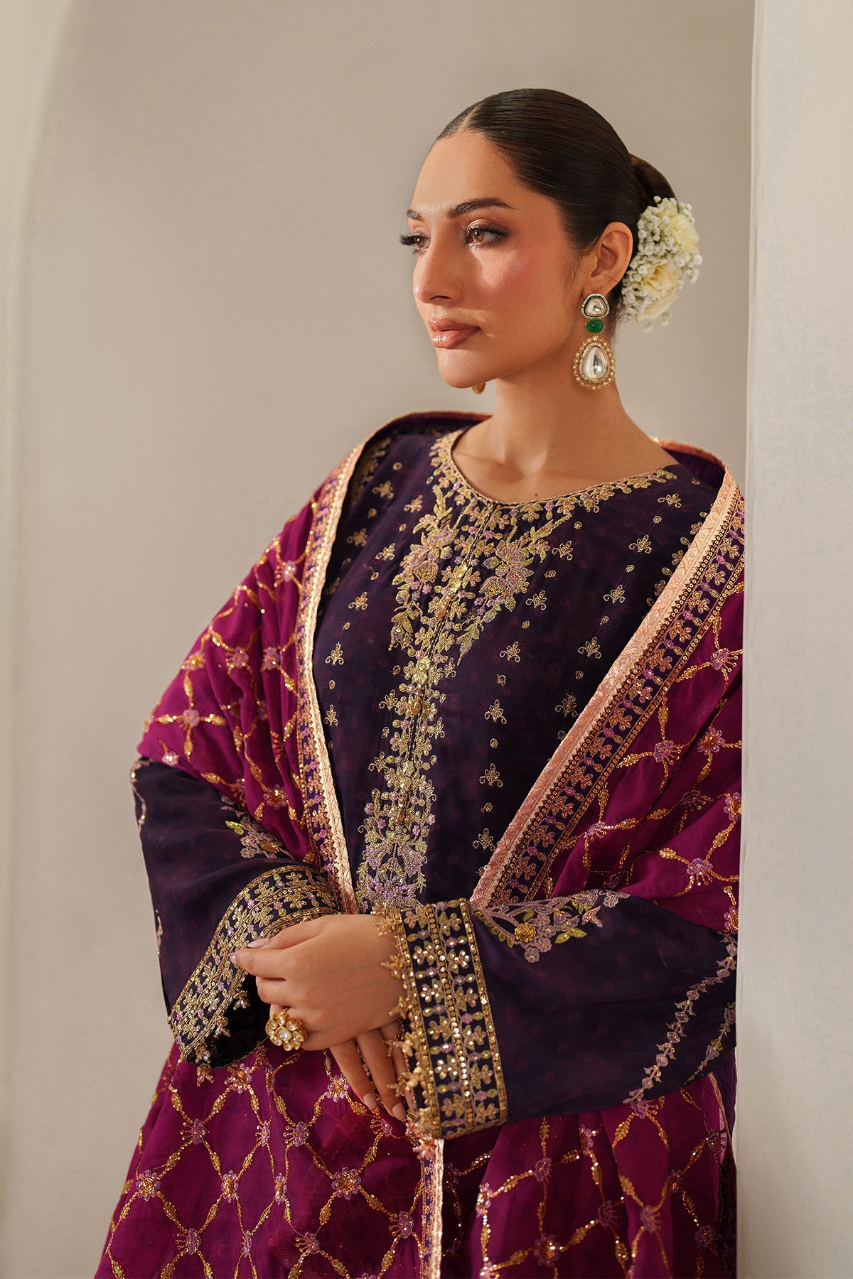 Alizeh Fleur Chiffon AF-CH-2196 | REYA