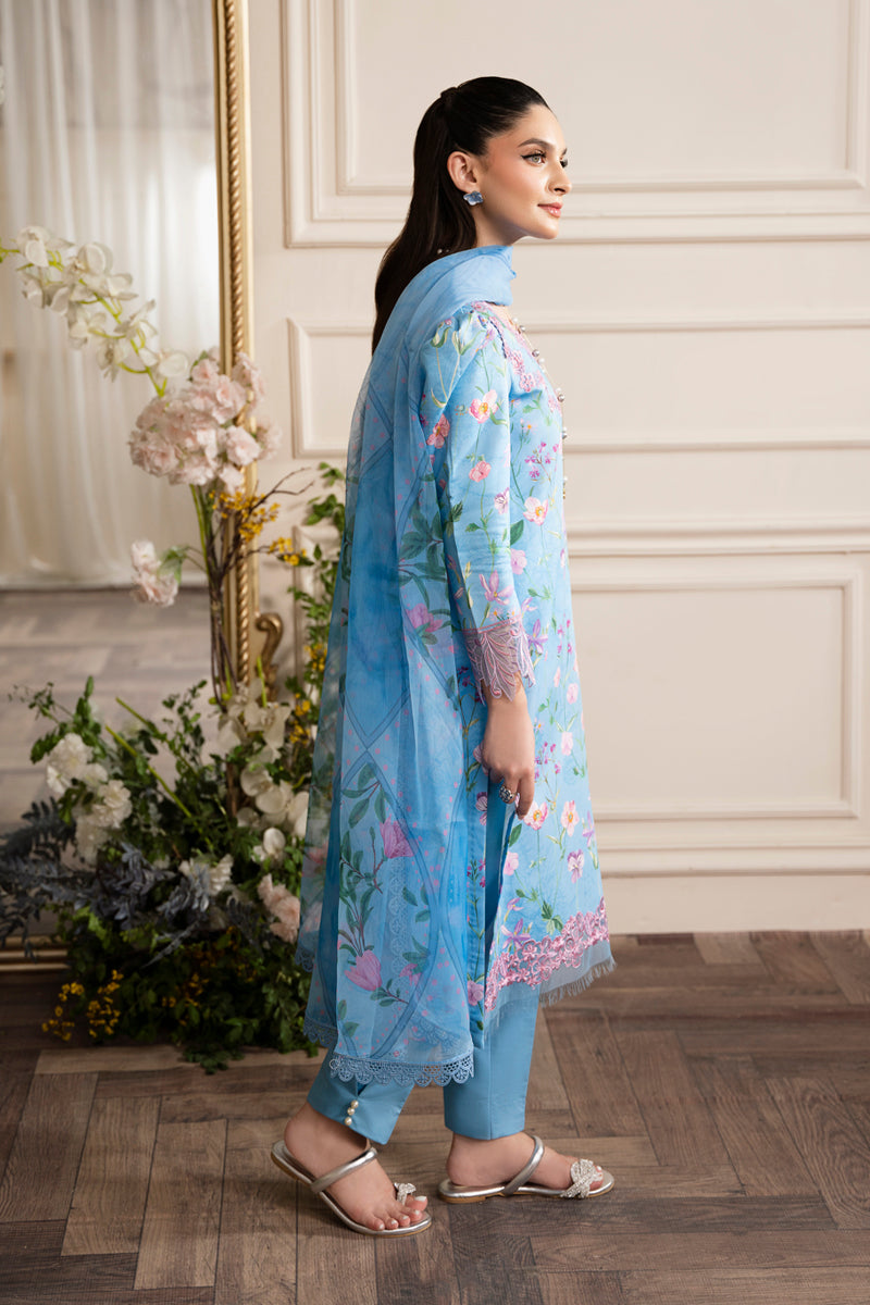 Rangrasiya Lifestyle Embroided Lawn Collection 2024| Gardenia