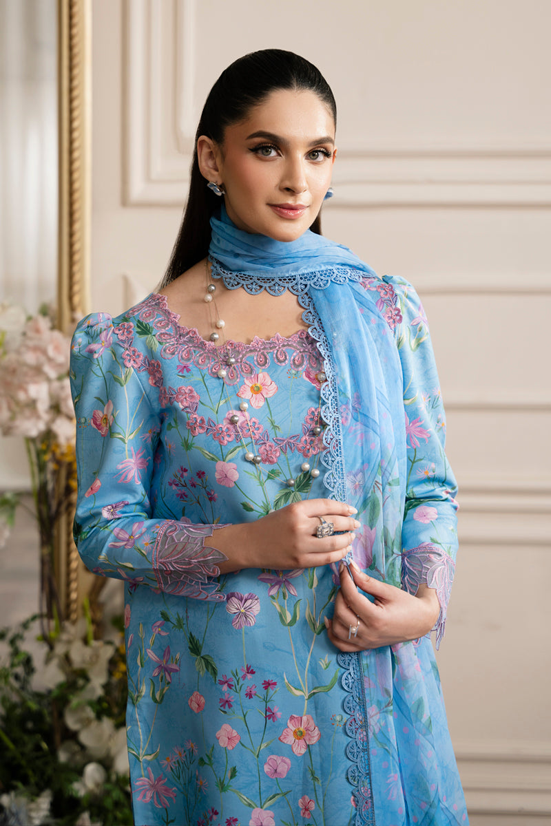 Rangrasiya Lifestyle Embroided Lawn Collection 2024| Gardenia