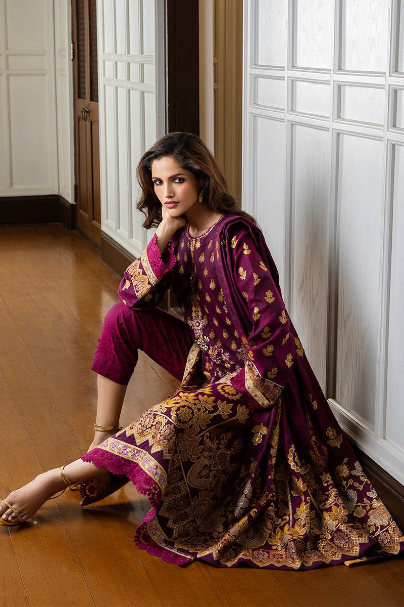 Mushq | Seraph Jacquard Lawn Collection'25 | Eleanor