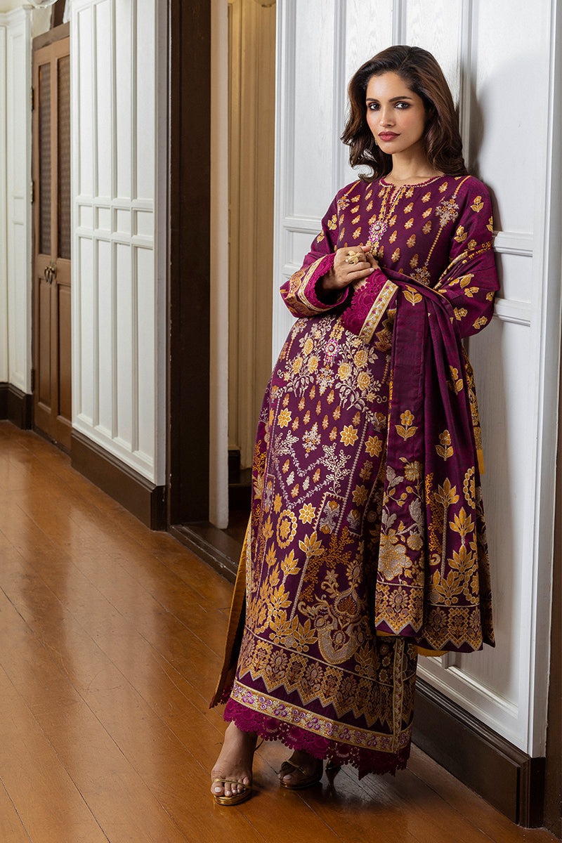 Mushq | Seraph Jacquard Lawn Collection'25 | Eleanor