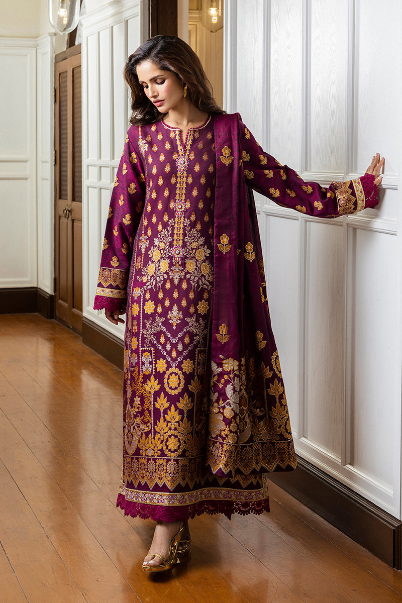 Mushq | Seraph Jacquard Lawn Collection'25 | Eleanor