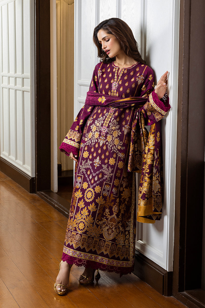 Mushq | Seraph Jacquard Lawn Collection'25 | Eleanor