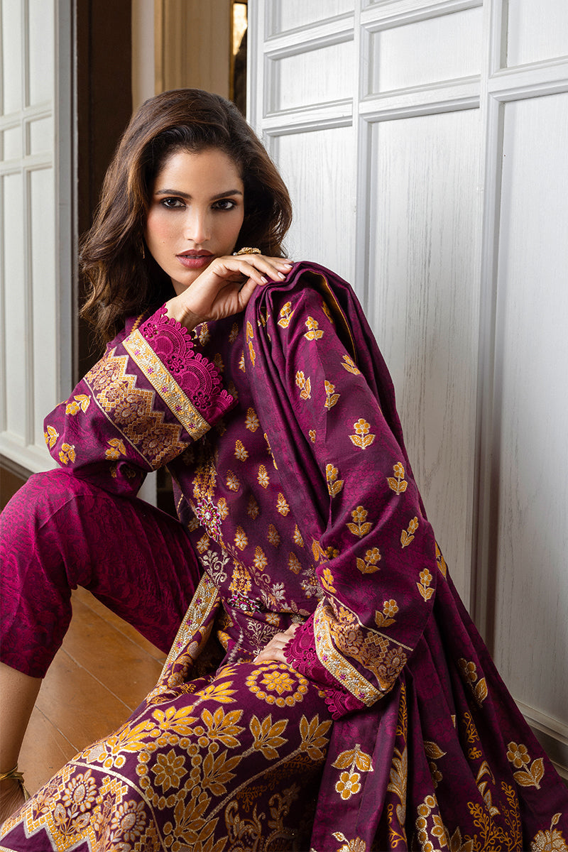 Mushq | Seraph Jacquard Lawn Collection'25 | Eleanor