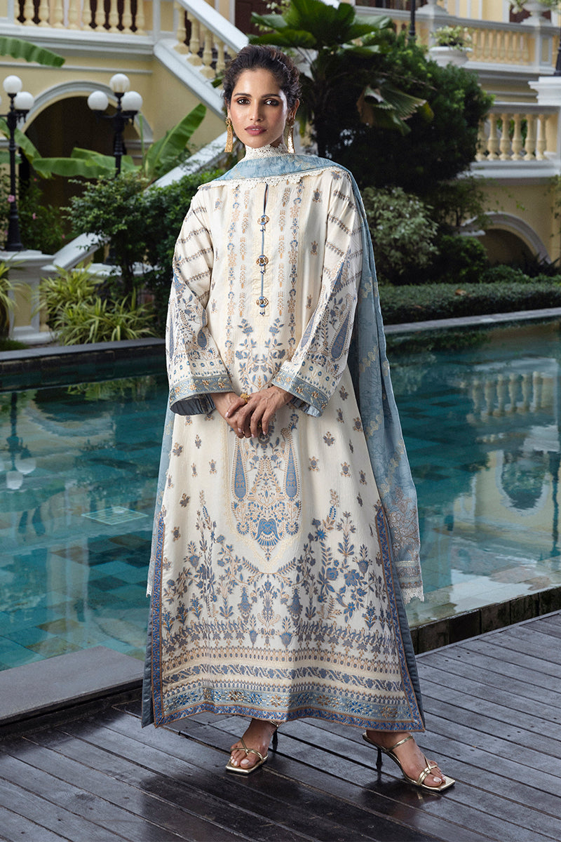 Mushq | Seraph Jacquard Lawn Collection'25 | Calafia