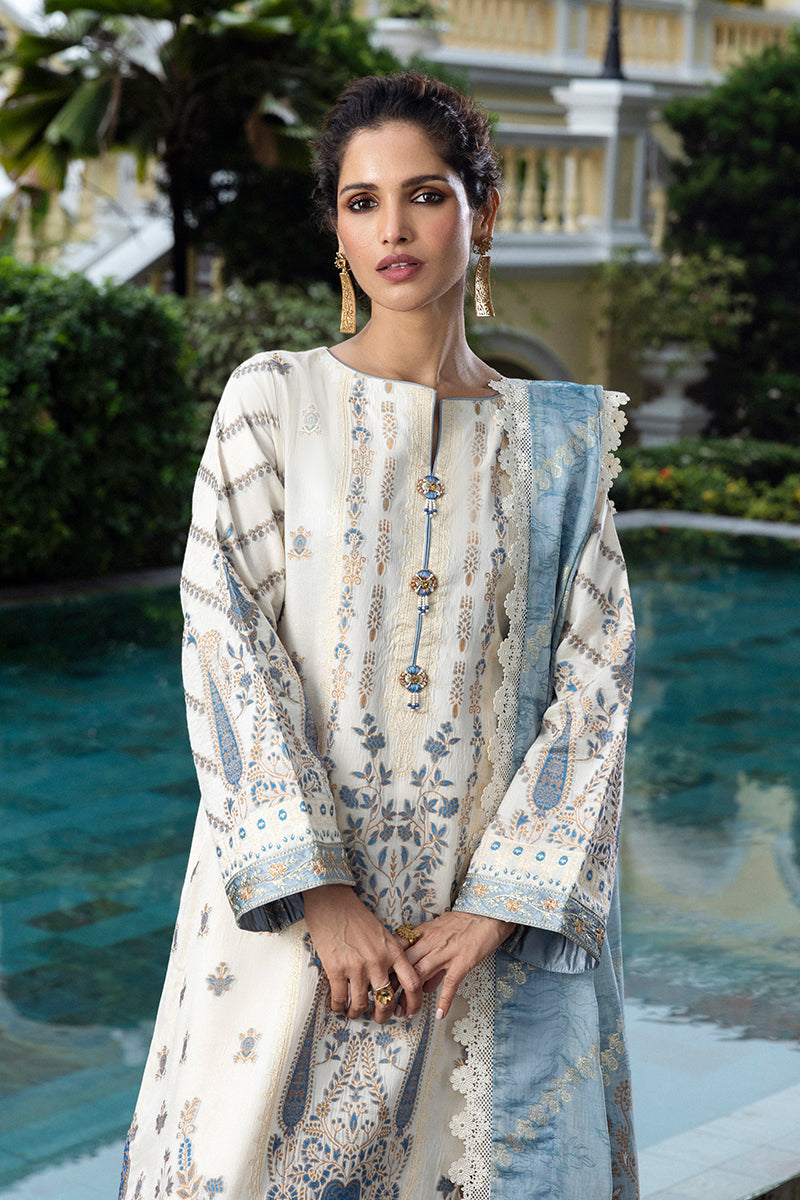 Mushq | Seraph Jacquard Lawn Collection'25 | Calafia