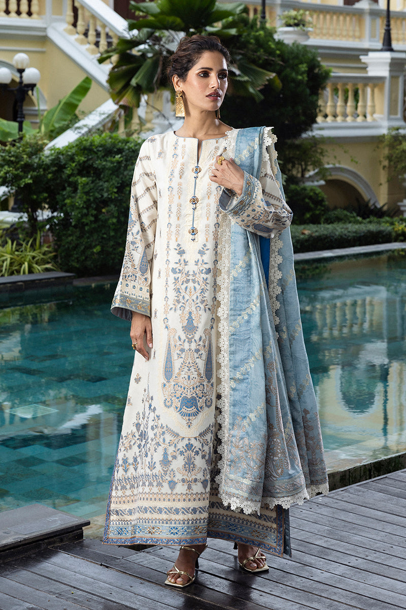 Mushq | Seraph Jacquard Lawn Collection'25 | Calafia