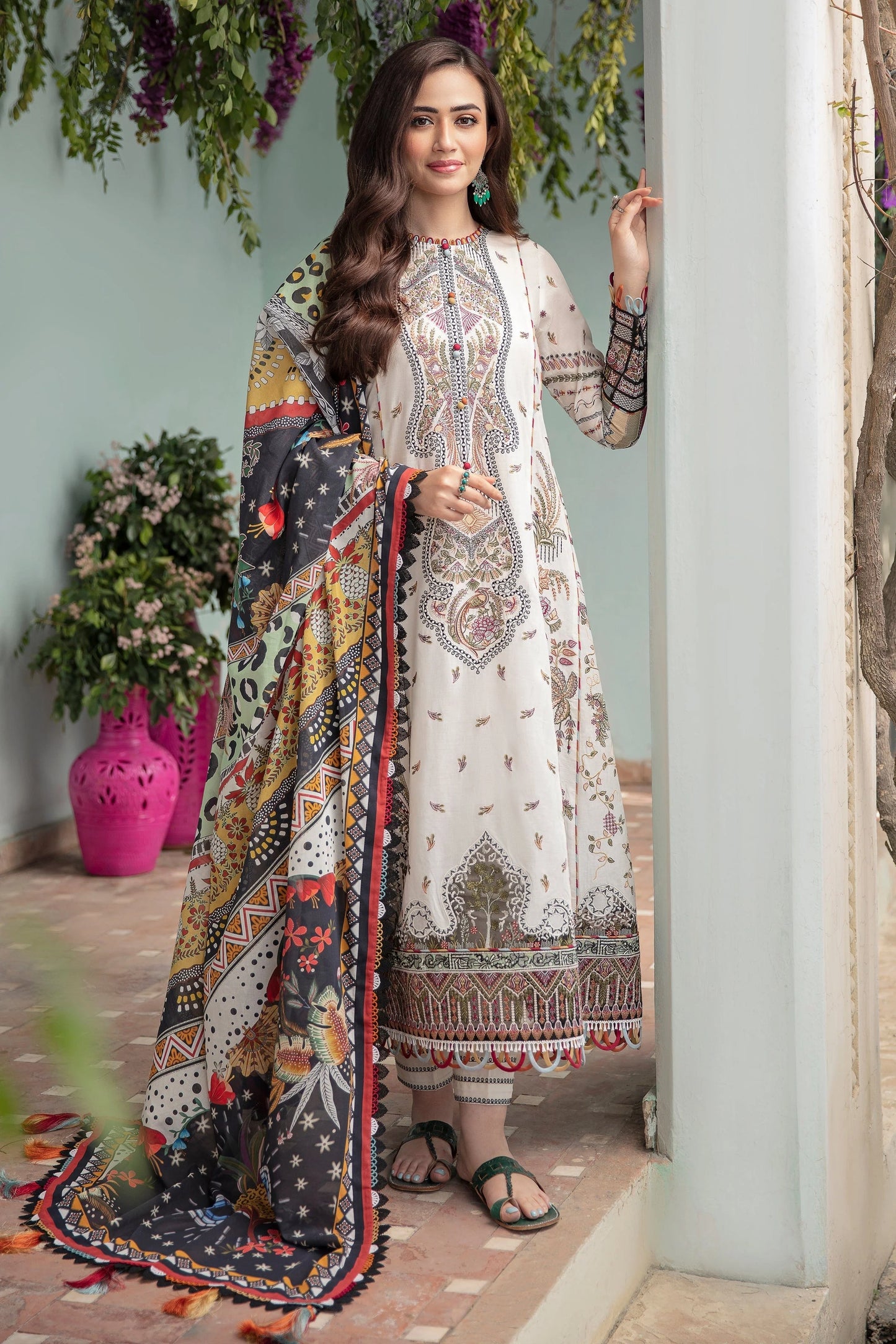 Jazmin Shahkaar Luxury Lawn Collection Eid Festive | Ujala