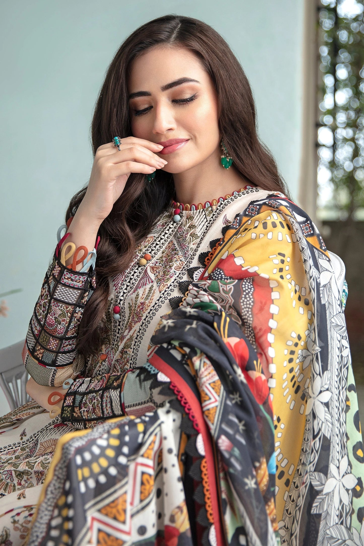 Jazmin Shahkaar Luxury Lawn Collection Eid Festive | Ujala