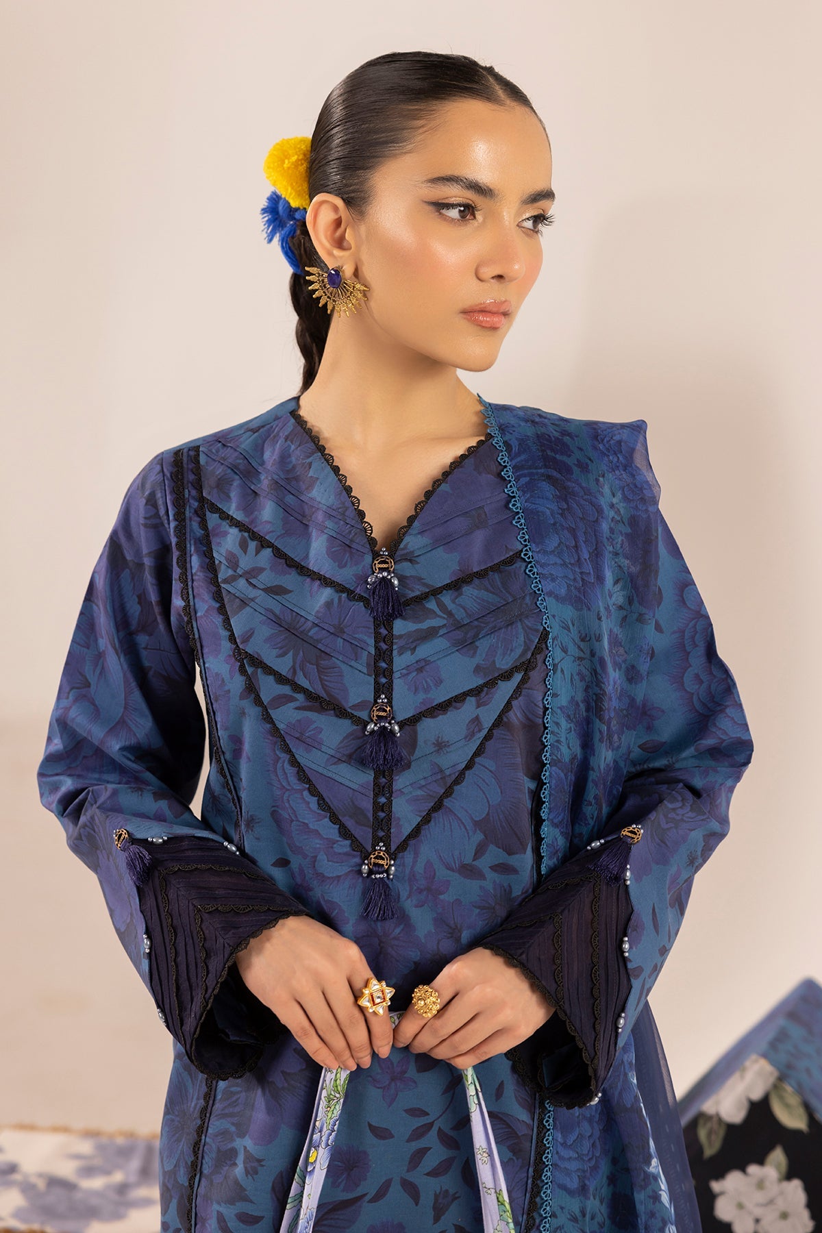 Alizeh Lawn Collection| Shein Print 2024-MOONSTONE - Mirha Fashion