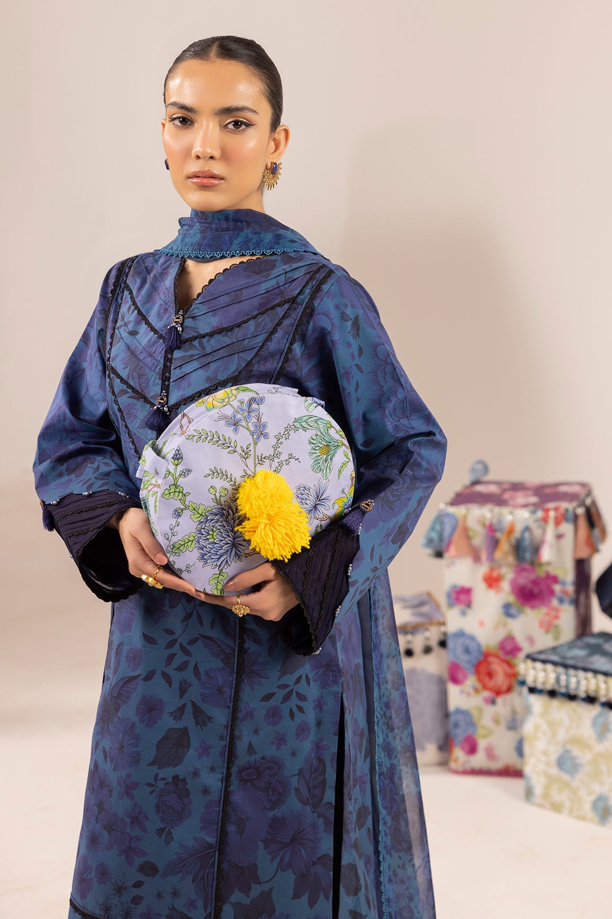 Alizeh Lawn Collection| Shein Print 2024-MOONSTONE - Mirha Fashion