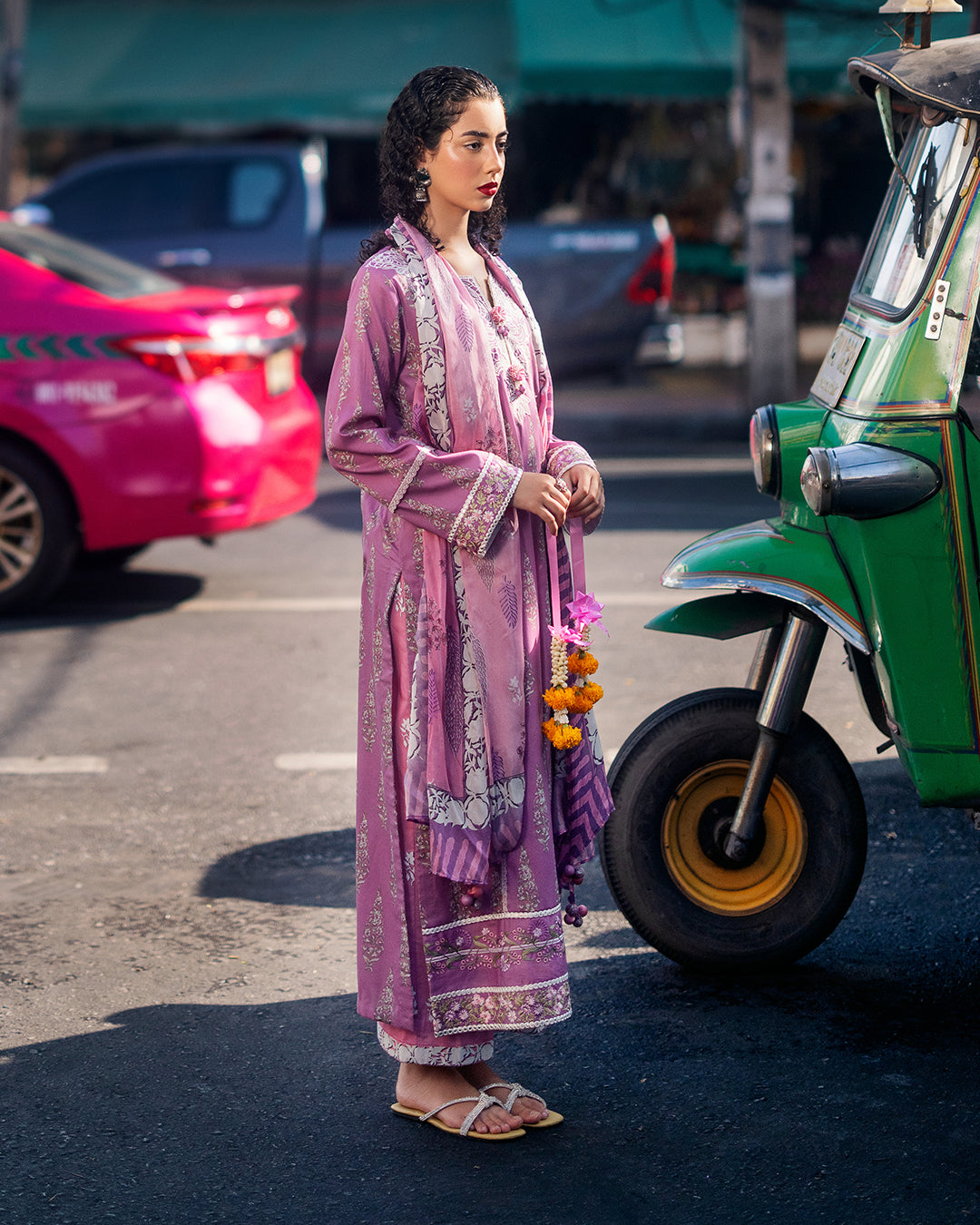 Roheenaz Taneez Block Print Lawn Collection | Maraal-1A