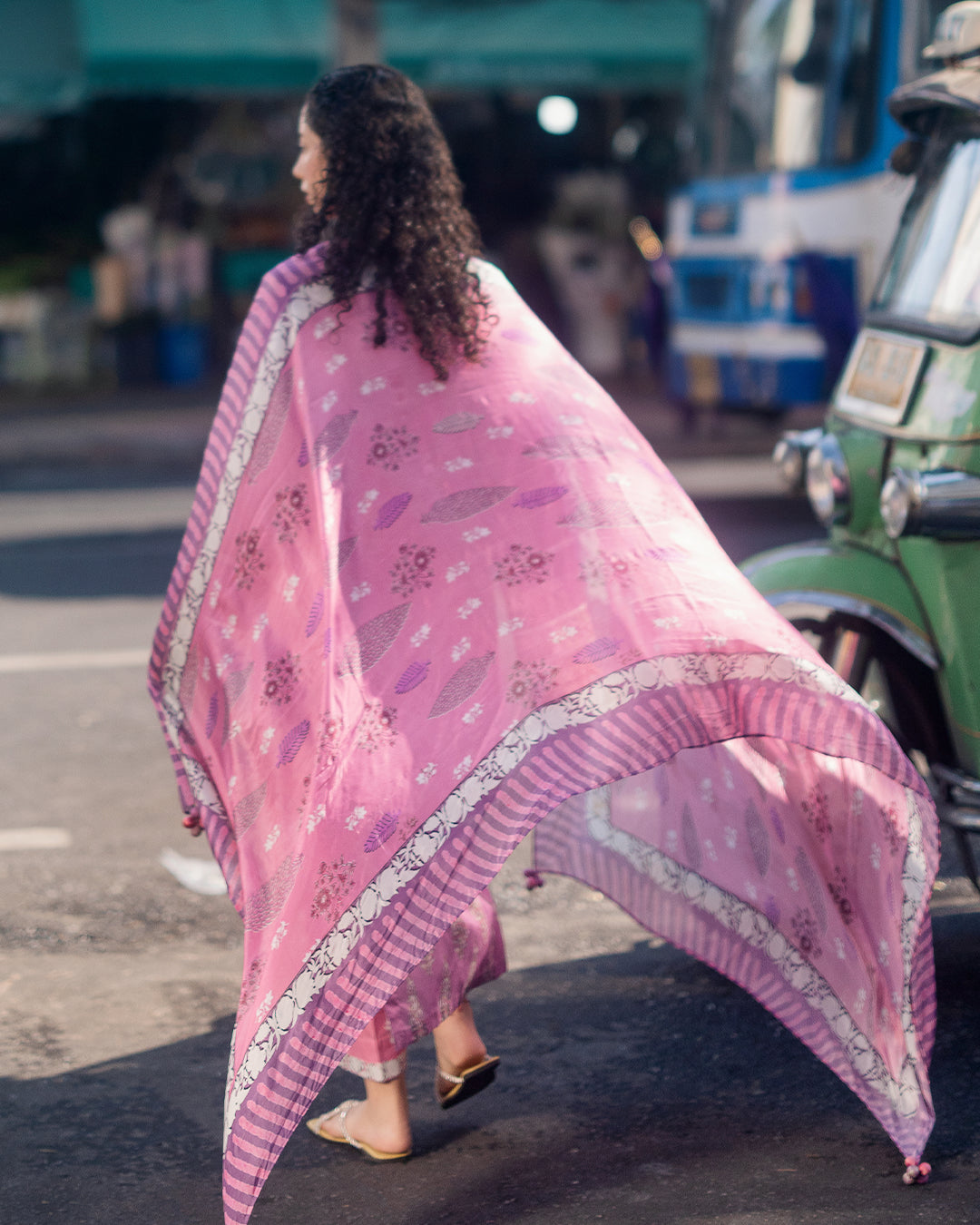 Roheenaz Taneez Block Print Lawn Collection | Maraal-1A