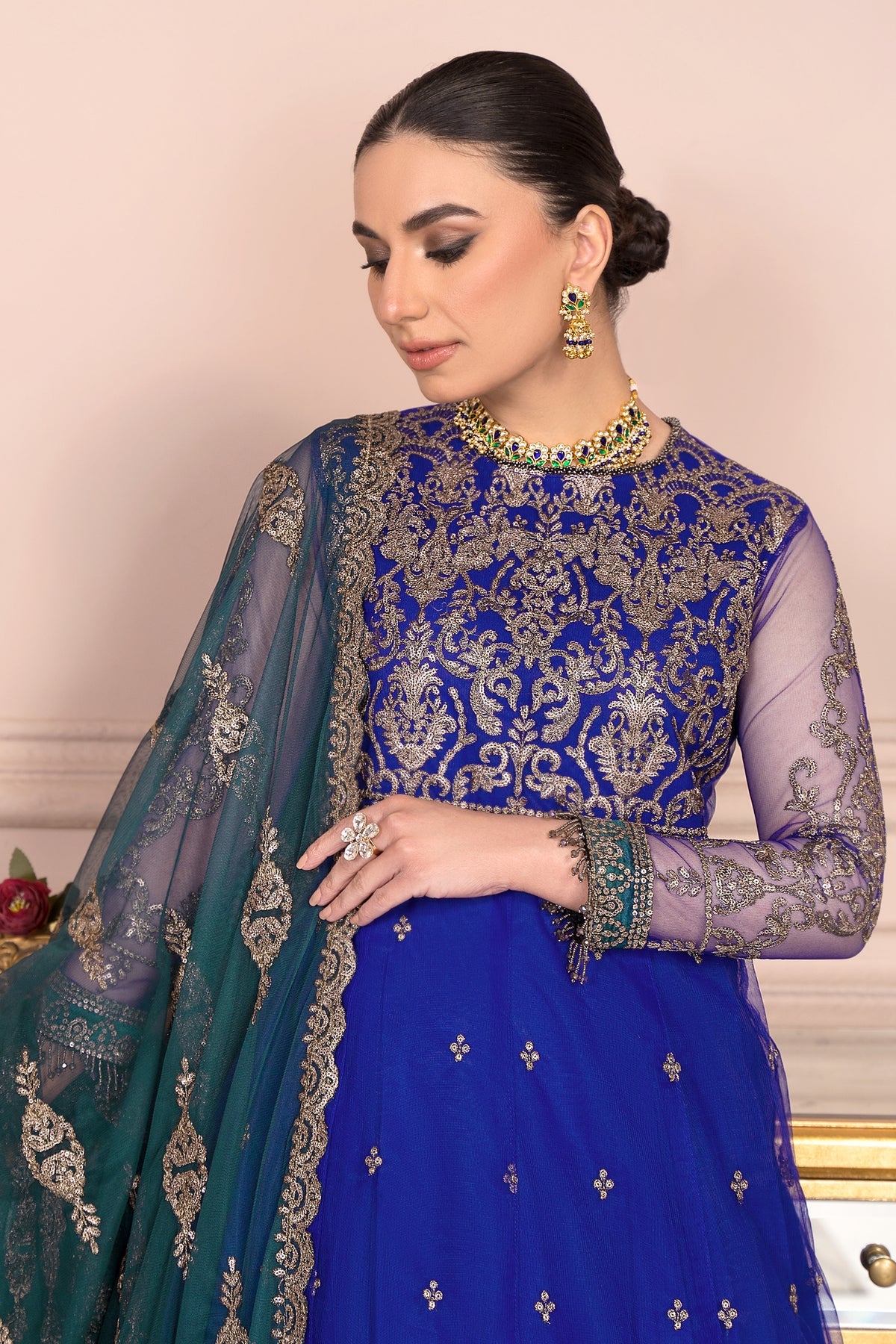 Zarif Afreen Unstitched Formal | ZA 09 | ROYAL